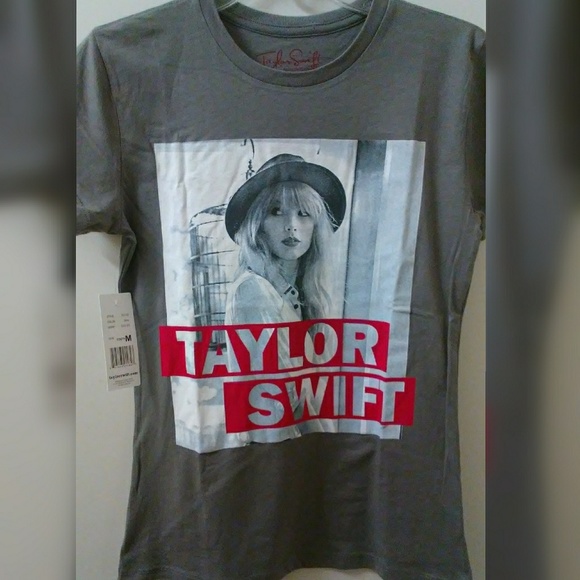 TAYLOR SWIFT Gray tee - Picture 1 of 5